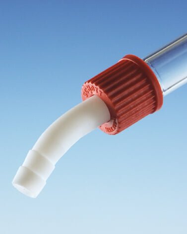 PTFE-Oliven mit GL-Lochkappe PBT