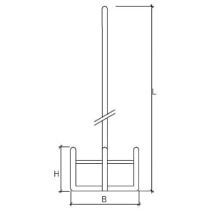 Double Anchor Stirrer Double Anchor Stirrer - Reactor accessories > Stirrers > Glass Stirrer