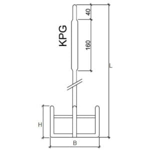 KPG Double anchor stirrer KPG Double anchor stirrer - Reactor accessories > Stirrers > Glass Stirrer